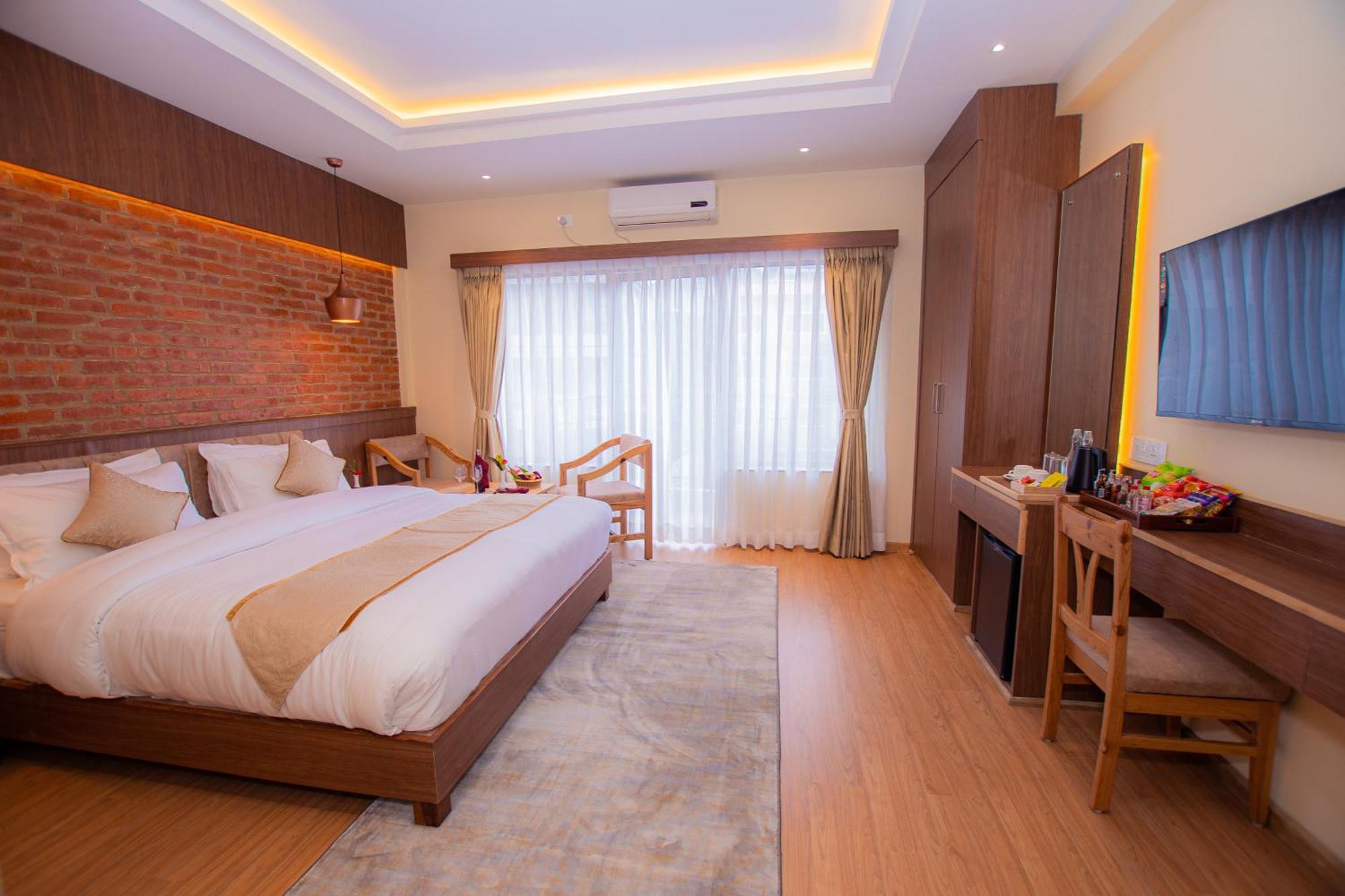 Temple Himalaya Hotel & Spa Pokhara Eksteriør bilde