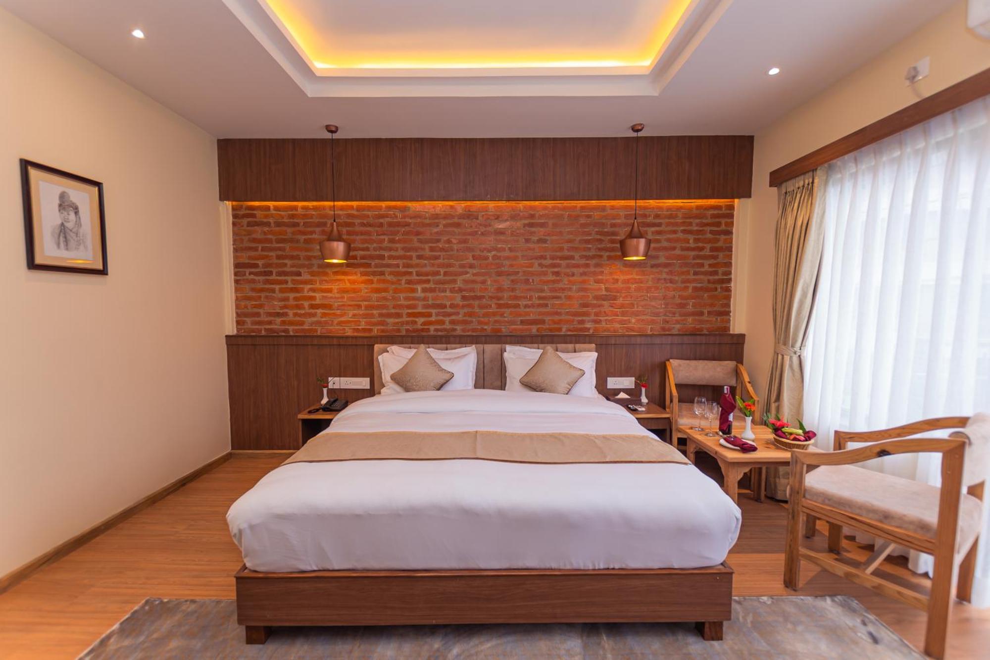 Temple Himalaya Hotel & Spa Pokhara Eksteriør bilde