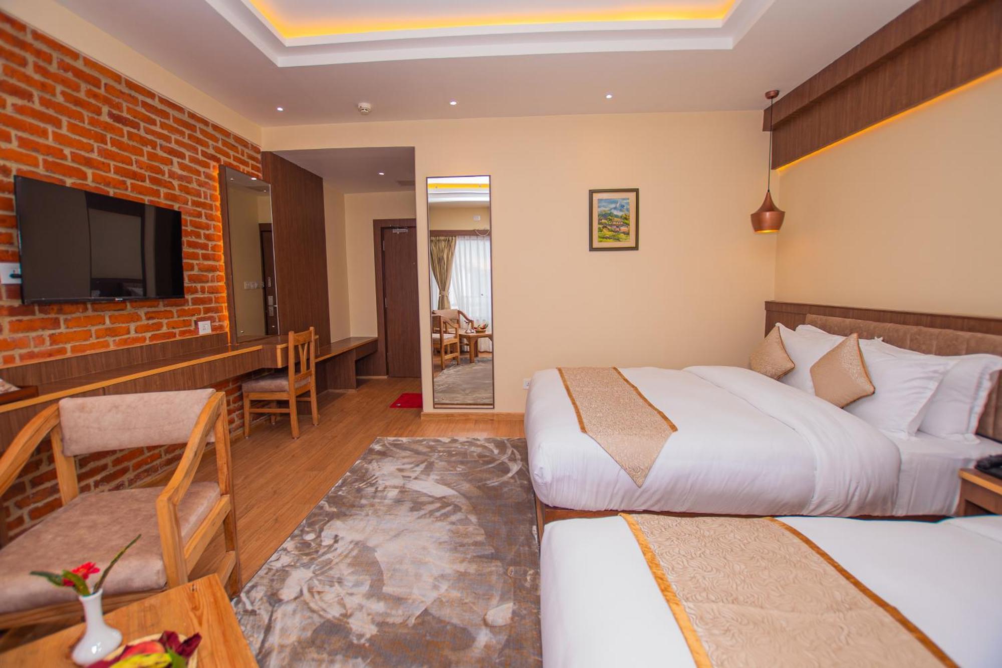 Temple Himalaya Hotel & Spa Pokhara Eksteriør bilde